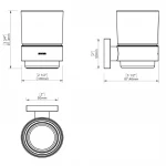 Набор аксессуаров для ванной SONIA LINE KIT ( 5 предметов) 183180