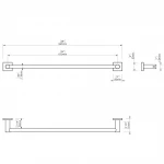 Набор аксессуаров для ванной SONIA LINE KIT ( 5 предметов) 183180