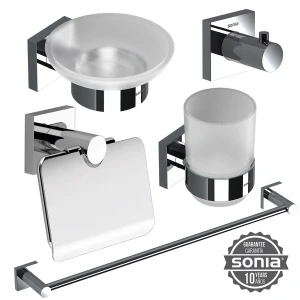 Набор аксессуаров для ванной SONIA LINE KIT ( 5 предметов) 183180