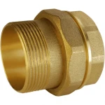 Згін американка пряма 1 1/2″ВЗ латунна Б0842А