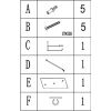 Душевая перегородка LEGA 120ТB (120BТ) BRAVO (1уп.)