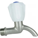 Кран водоразборный никелированный 1/2″НР литейный Б2401А(нк) VA