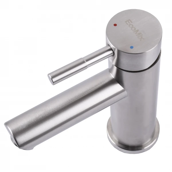 Смеситель для умывальника EcoMIX AISI-101-WH
