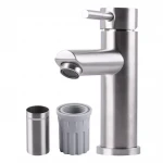 Смеситель для умывальника EcoMIX AISI-101-WH