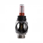 Колектор нержавіюча сталь з вимірювачем витрат ЕСО 001N 1″ x10