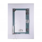 Зеркало UNIO MRR-04 SQR-RA-H 600 x 800 mm LED FL с подогревом