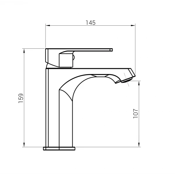 Смеситель для умывальника DOMINO Dionis DDD-222