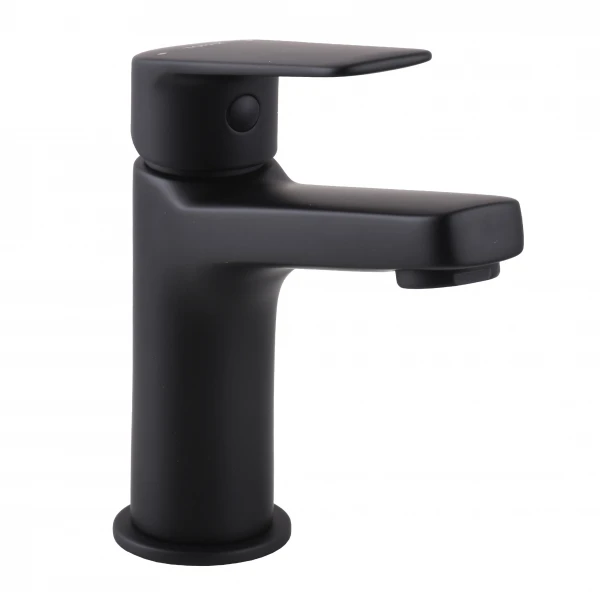 Смеситель для умывальника TOPAZ CAPRI TCA-15207-H44-BL картридж D25, H=140, шланги 45см