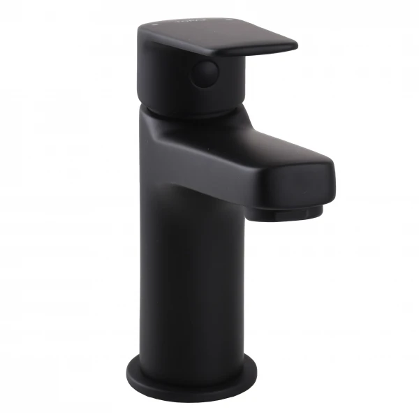 Смеситель для умывальника TOPAZ CAPRI TCA-15207-H44-BL картридж D25, H=140, шланги 45см