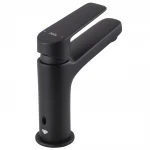 Смеситель для умывальника TOPAZ CAPRI TCA-15207-H44-BL картридж D25, H=140, шланги 45см