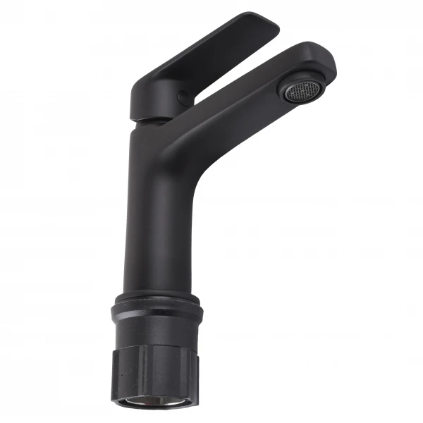 Смеситель для умывальника TOPAZ CAPRI TCA-15207-H44-BL картридж D25, H=140, шланги 45см