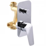 Смеситель для душа встроенный TOPAZ CAPRI TCA-15205-H43 комплект с душ.набором, 2 лейки, D35