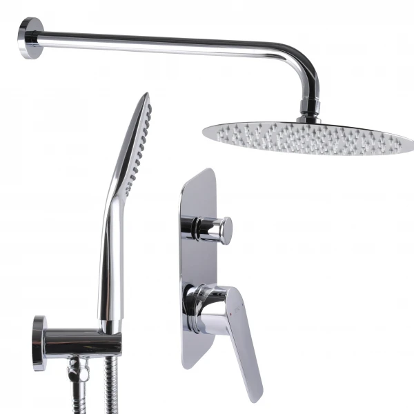 Смеситель для душа встроенный TOPAZ CAPRI TCA-15205-H43 комплект с душ.набором, 2 лейки, D35