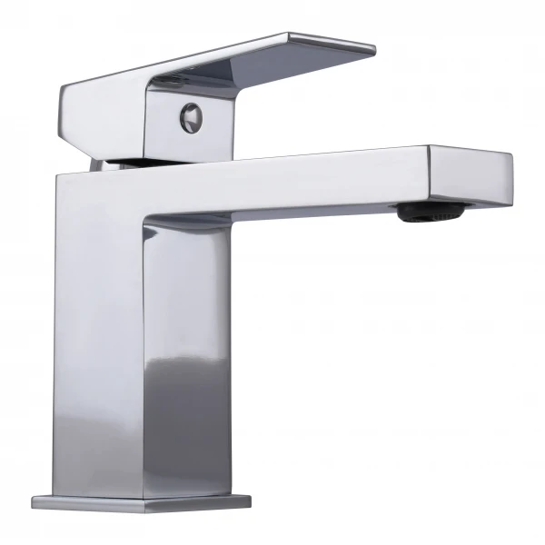 Смеситель для умывальника TOPAZ ODISS TO 18401-H61B Квадро cartridge D35, шланги 45см