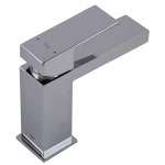 Смеситель для умывальника TOPAZ ODISS TO 18401-H61B Квадро cartridge D35, шланги 45см