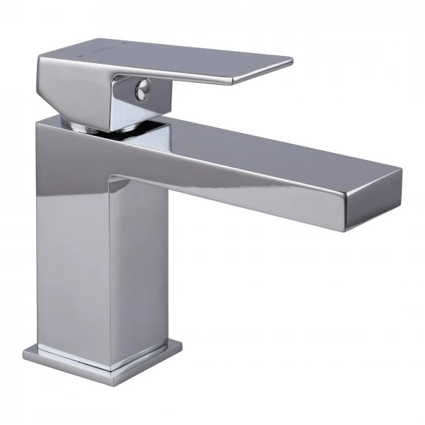 Смеситель для умывальника TOPAZ ODISS TO 18401-H61B Квадро cartridge D35, шланги 45см