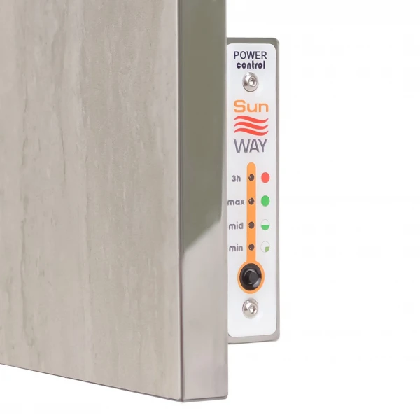 Електрична рушникосушарка керамічна TCMT-T 300 (травертін) 900х450х15