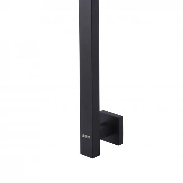 Душова стійка GLOBVS-1108-BB Чорна матова без мильниці , SUS304, L-650мм, в коробці