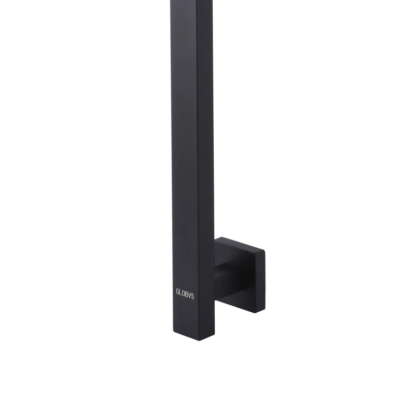Душова стійка GLOBVS-1108-BB Чорна матова без мильниці , SUS304, L-650мм, в коробці
