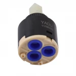 NCV-03Y-D35-(YAOLI)-Картридж для змішувача ф.35 - Короткий,чорний