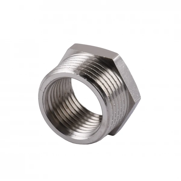 Футорка переходная SOLOMON 3/4″х 1/2″ НИКЕЛЬ 8209 НВ N