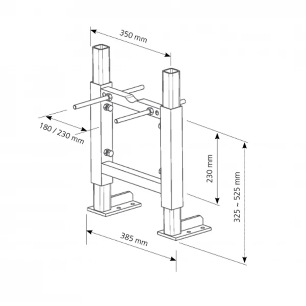 СИСТЕМА ИНСТАЛЛЯЦИИ ДЛЯ БИДЕ SIAMP SCU 350