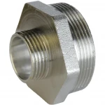 Ниппель редукционный 2″х 1 1/4″НН латунный А0544А