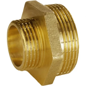 Ниппель редукционный 2″х 1 1/4″НН латунный А0544А