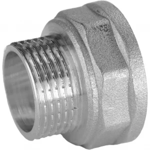 Переходник редукционный 2″х1 1/2″ВН никелированный А0633А(нк)