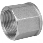 Муфта 1 1/2″ВВ никелированная восьмигранная А0355А(нк)