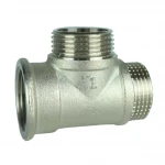 Тройник 1″ВНН никелированный А0272А(нк)