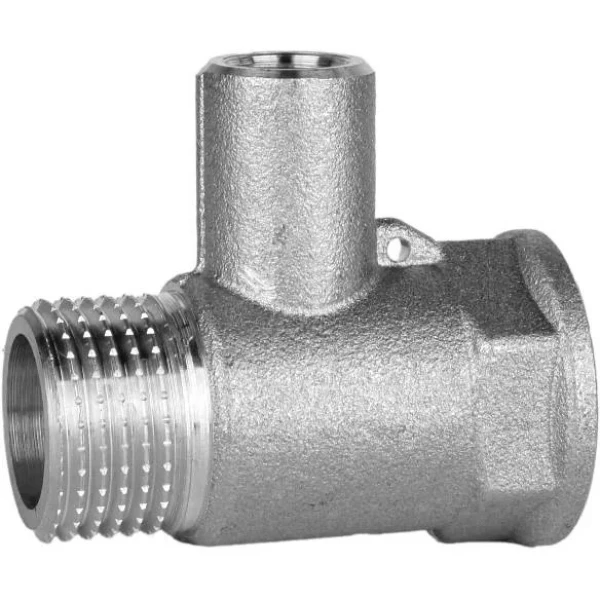 Тройник hедукционный 1/2″хМ10 х1/2″ВВН никелированный (термодатчик) А0202А(нк)