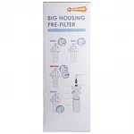 Фильтр-колба + ПП картридж Big Blue 20″, 1″ NEW (функция обратной промывки)