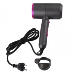 Фен HOTEC 12.403 для волосся готельний , корпус Графіт ABS (220В , 1600-1800Вт)