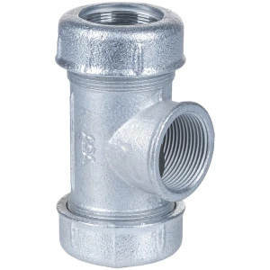 Соединение зажимное тройное с внутренней резьбой DN25(31,2-34,4 мм) х 1″ TK AGAflex