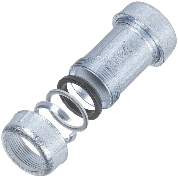 Соединение зажимное прямое двустороннее DN20(24,3-27,5 мм) OK AGAflex