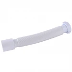 Трубка пластиковая гофрированная   Г0852 40х50 L=800 мм гайка пластик SOLOPLAST