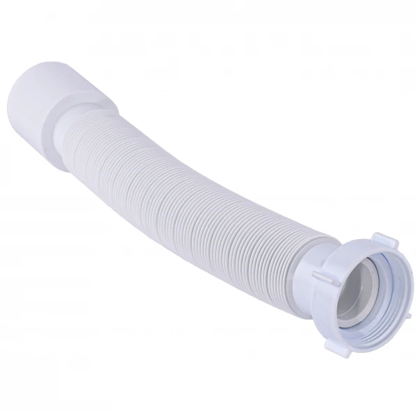 Трубка пластиковая гофрированная   Г0852 40х50 L=800 мм гайка пластик SOLOPLAST