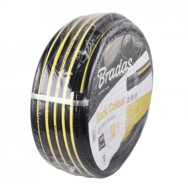 Шланг для полива  BLACK COLOUR 1/2″ 20м, Bradas Польша черный  WBC1/220