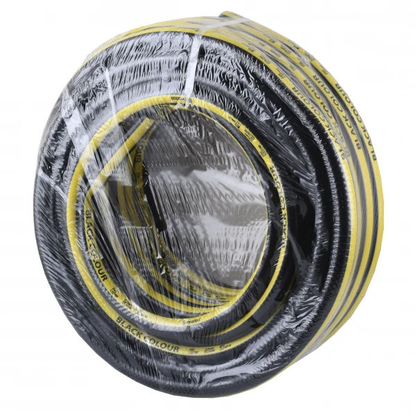 Шланг для полива BLACK COLOUR 3/4″ 25м, Bradas Польща черный WBC3/425