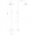 Душевая система TOPAZ CAPRI TCA-15702-H37