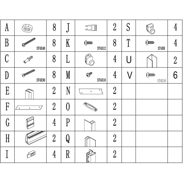 Душевая кабина полукруглая без поддона WISLA N90TB.Mosaic BRAVO (1уп.)