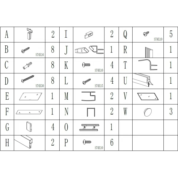 Душова кабіна квадратна без піддона MORAVA N90FS BRAVO (1уп.)