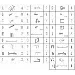 Душова кабіна прямокутна без піддона NOTEC N120FS BRAVO (1уп.)