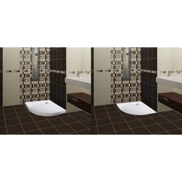 Душовий піддон півкруглий PILICA RS80I BRAVO (2уп.)