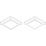 Душовий піддон квадратний BOBR SS90I BRAVO (2уп.)