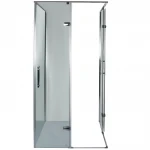 Душова кабіна квадратна без піддона від стіни WDA N90TC BRAVO (1уп.)