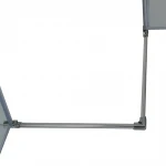 Душова кабіна квадратна без піддона від стіни WDA N90TC BRAVO (1уп.)