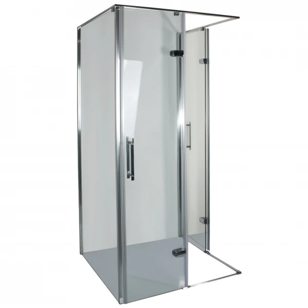 Душова кабіна квадратна без піддона від стіни WDA N90TC BRAVO (1уп.)