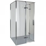 Душова кабіна квадратна без піддона від стіни WDA N90TC BRAVO (1уп.)